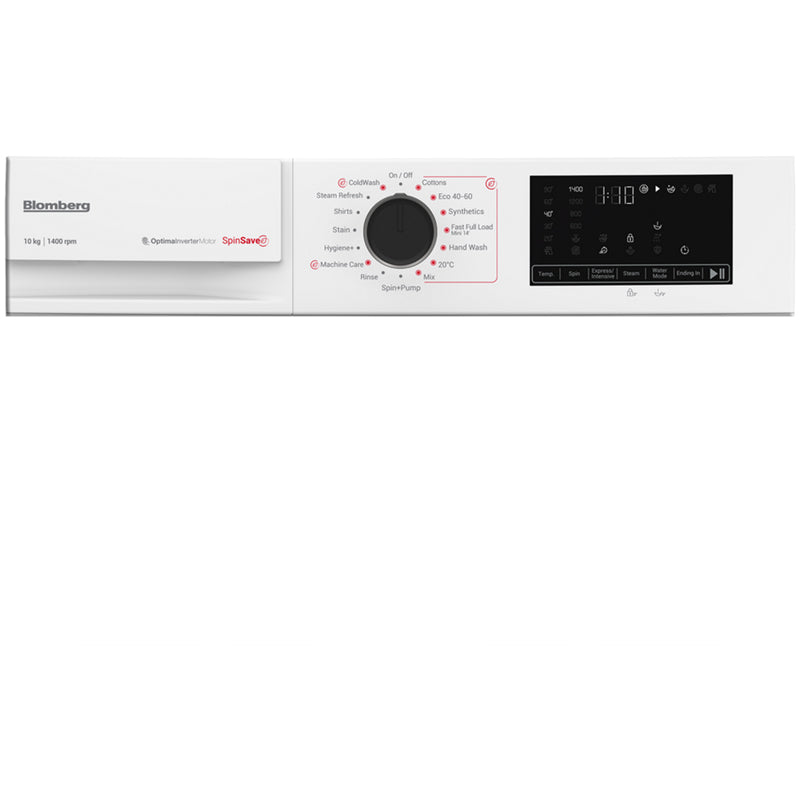 Blomberg LWA210461W 10kg 1400 spin Washing Machine White