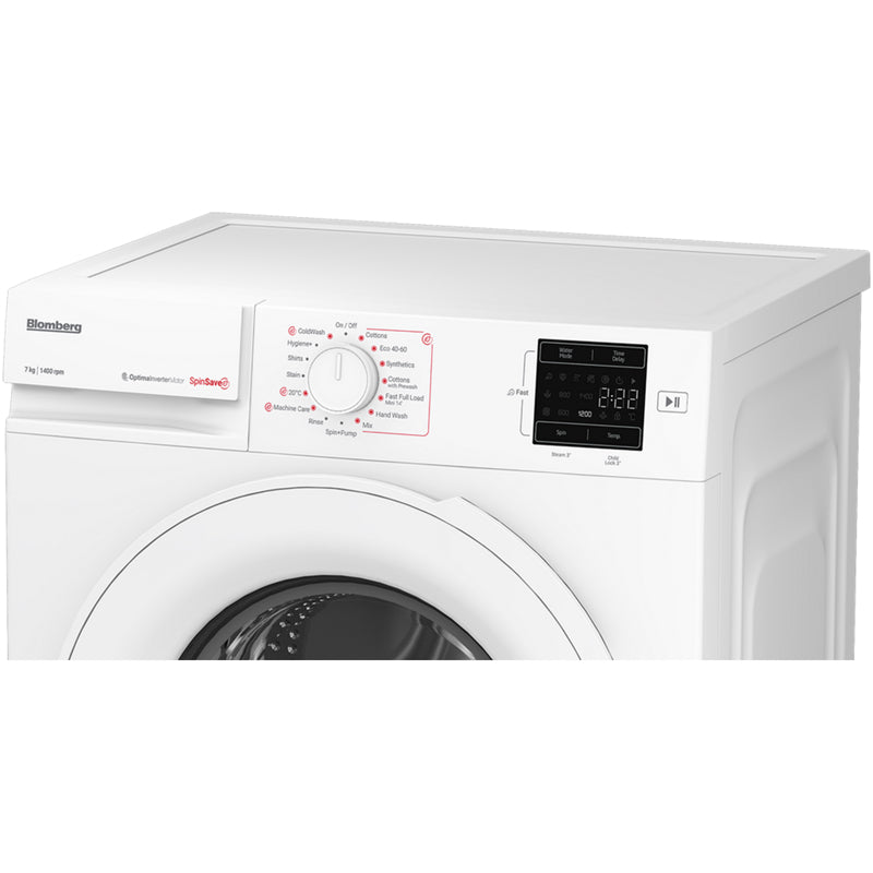 Blomberg LWA27461W 7kg 1400 Spin Washing Machine White