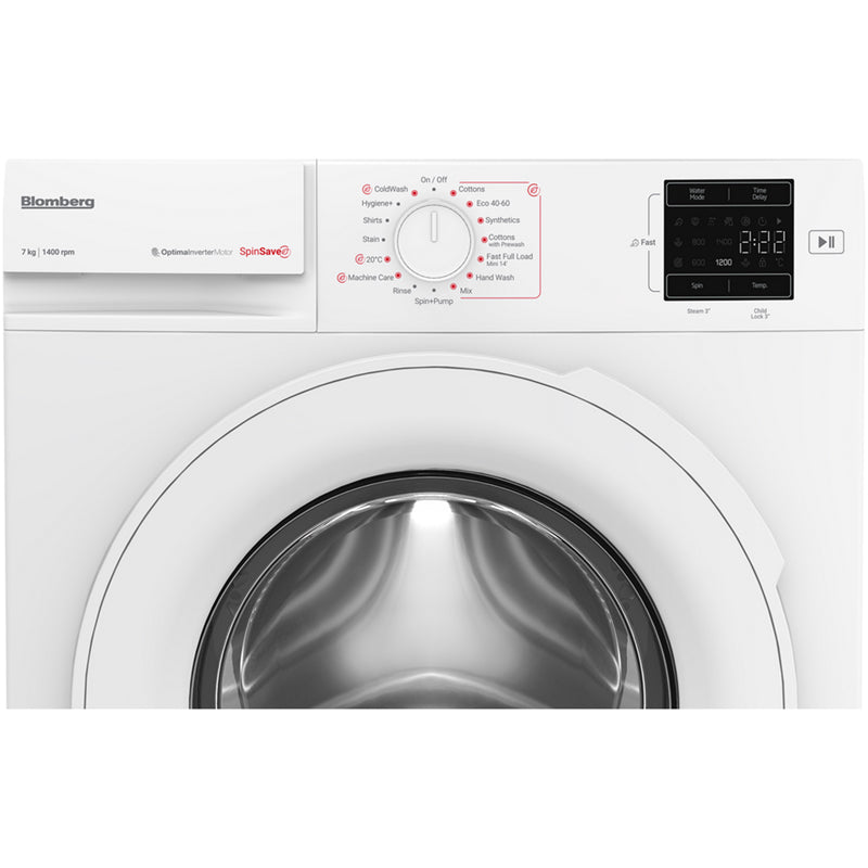 Blomberg LWA27461W 7kg 1400 Spin Washing Machine White