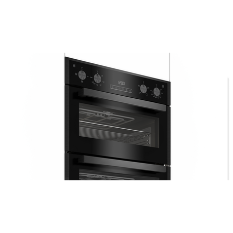 Blomberg RODN9202DX Built In Electric Double Oven Dark Steel