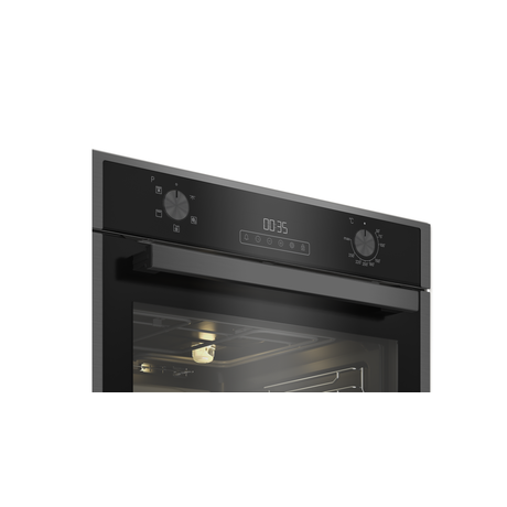 Blomberg ROEN9202DX Built In Electric Single Oven Dark Steel