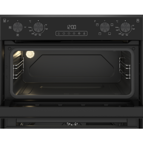 Blomberg ROTN9202DX Built In Electric Double Oven Dark Steel