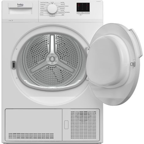 Beko DTLCE80041W 8kg Condenser Tumble Dryer White