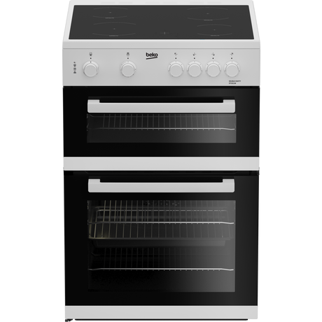 Beko ETC611W 60cm Oven Electric Cooker with Ceramic Hob White