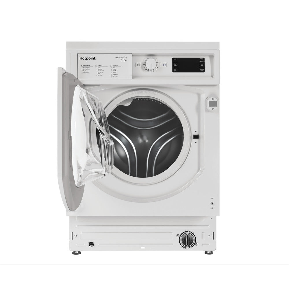 Hotpoint BIWDHG961485 Integrated Washer Dryer With 1400 Spin White