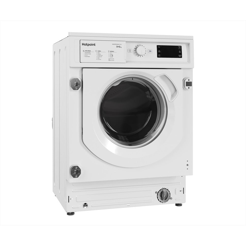 Hotpoint BIWDHG961485 Integrated Washer Dryer With 1400 Spin White