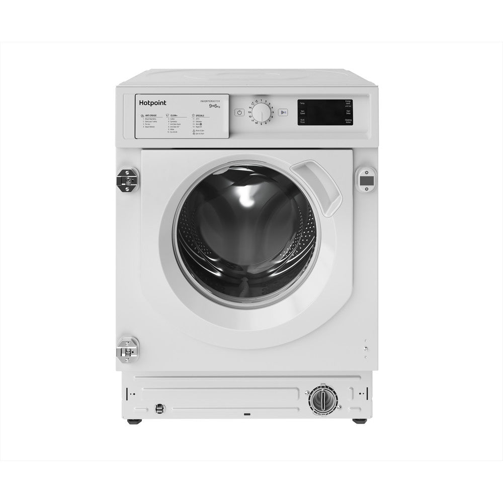 Hotpoint BIWDHG861485 Integrated Washer Dryer With 1400 Spin White