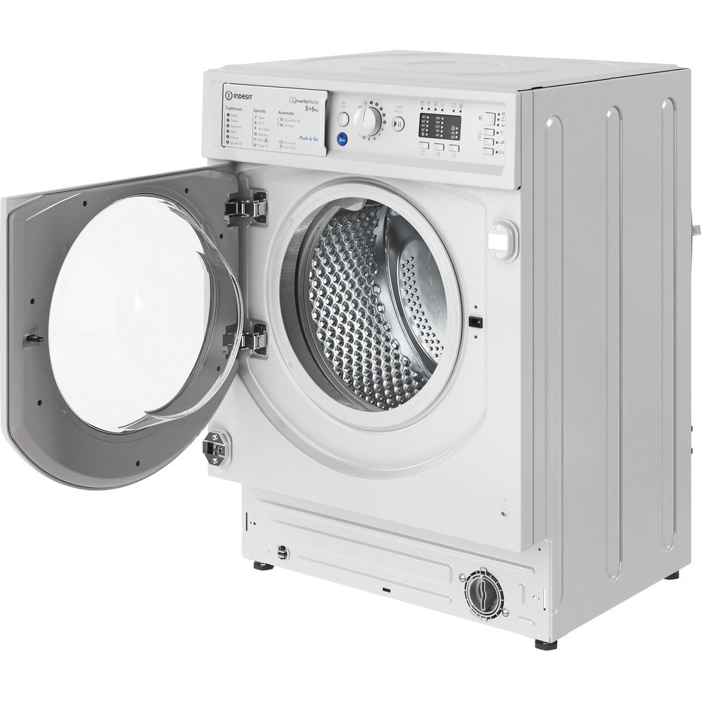 Indesit BIWDIL861485 8 kg Integrated Washer Dryer White