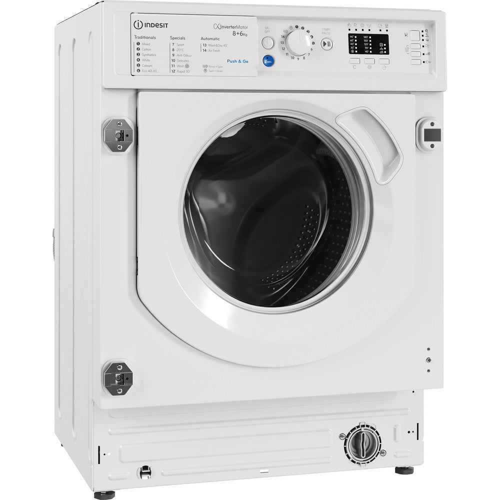 Indesit BIWDIL861485 8 kg Integrated Washer Dryer White