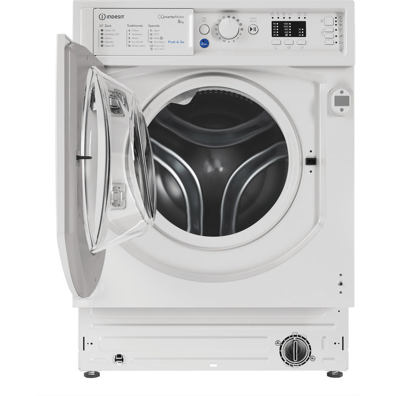 Indesit BIWMIL81485 8kg Built In Washing Machine