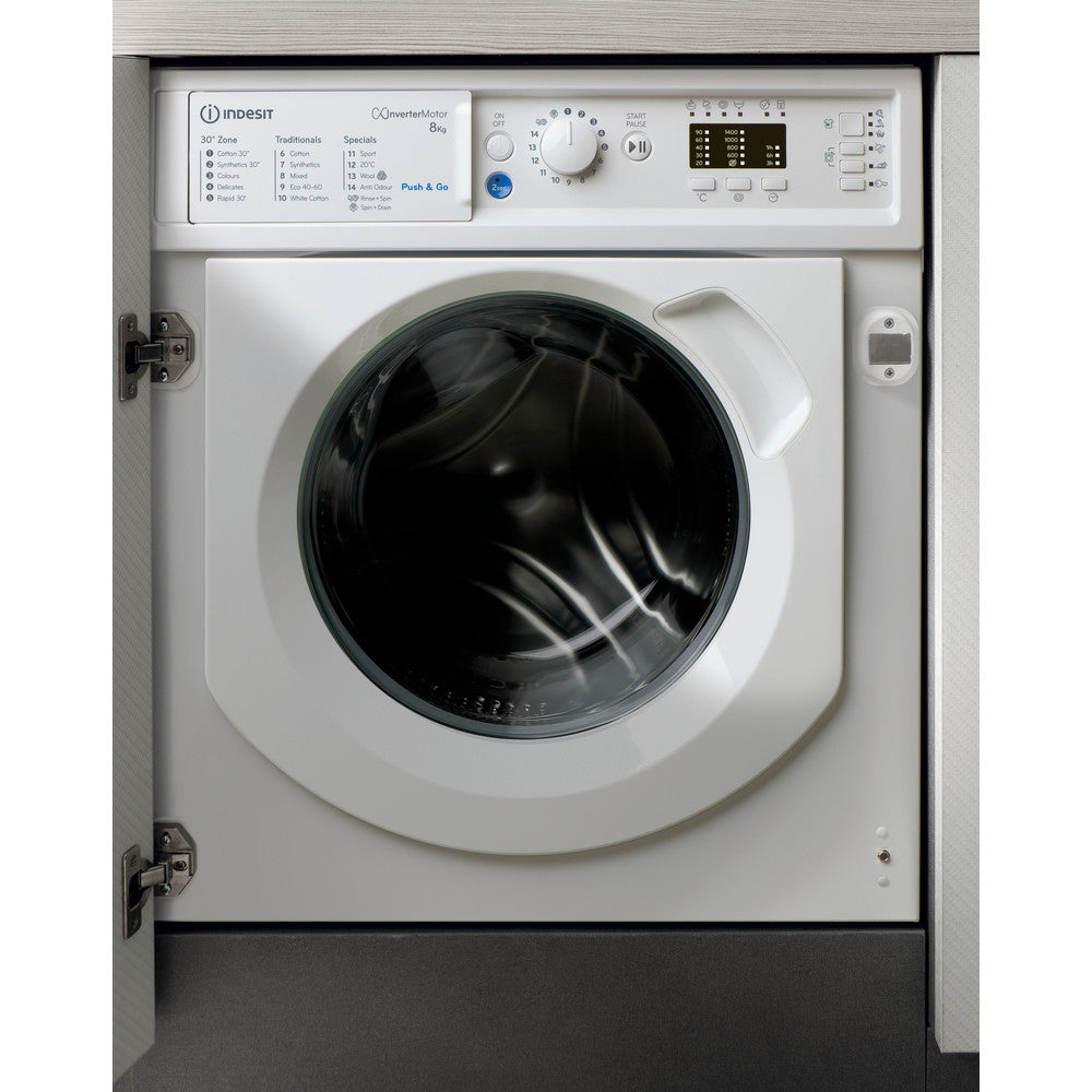 Indesit BIWMIL81485 8kg Built In Washing Machine