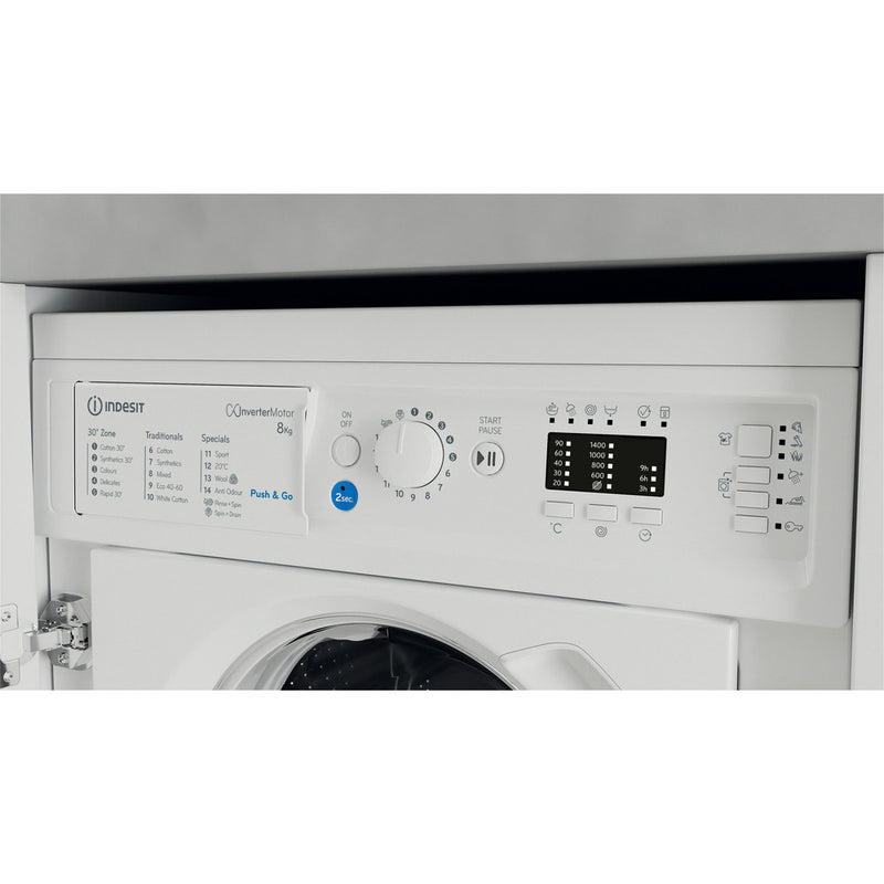 Indesit BIWMIL81485 8kg Built In Washing Machine