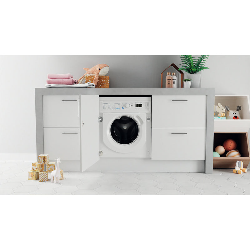 Indesit BIWMIL81485 8kg Built In Washing Machine