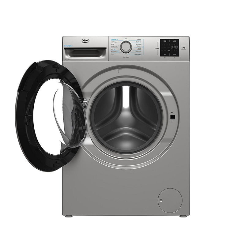 Beko BMN3WT3841S 8kg 1400 Spin Washing Machine Silver