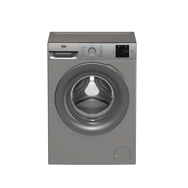 Beko BMN3WT3841S 8kg 1400 Spin Washing Machine Silver