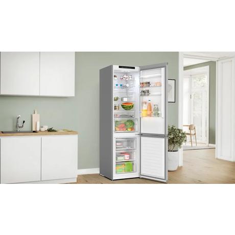 Bosch KGN392LAF Series 4  60cm No Frost Fridge Freezer Stainless Steel