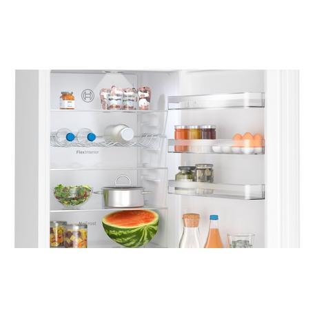 Bosch KGN392WDFG Serie 4 Free-standing fridge-freezer with freezer at bottom 203 x 60 cm White