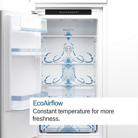 Bosch KIN85NSE0G Series 2 Frost Free Integrated Fridge Freezer White