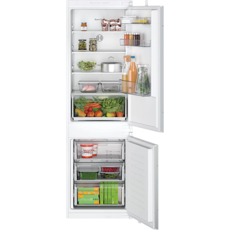 Bosch KIN86NSE0G Series 2 Built-In Frost Free Fridge Freezer White