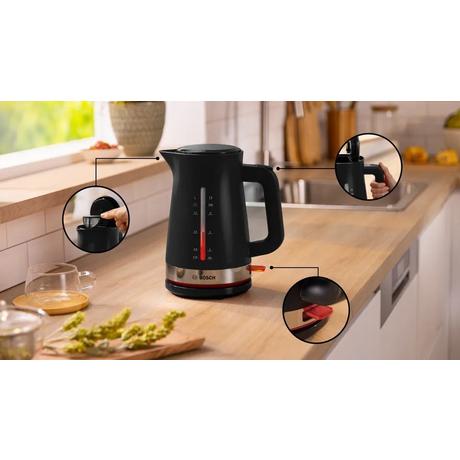 Bosch TWK4M223GB MyMoment kettle 1.7L Black