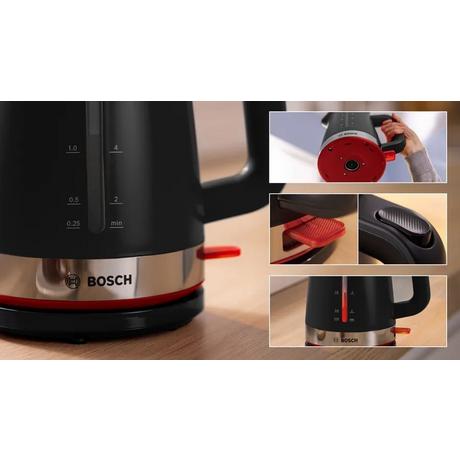 Bosch TWK4M223GB MyMoment kettle 1.7L Black