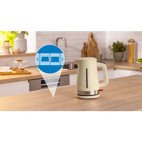 Bosch TWK4M227GB MyMoment kettle 1.7L Cream