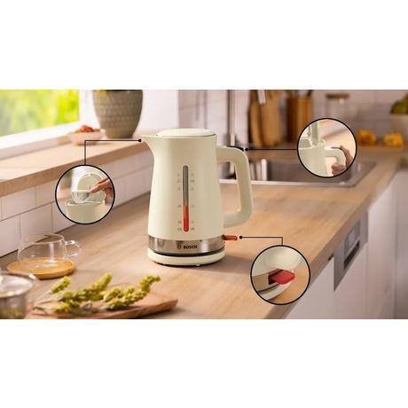 Bosch TWK4M227GB MyMoment kettle 1.7L Cream