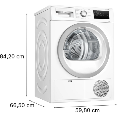 Bosch WTN83203GB Series 4 Condenser Tumble Dryer 8kg White