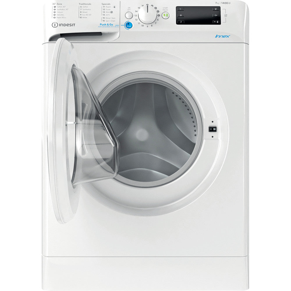 Indesit BWE71452WUKN 7kg 1400 spin Washing Machine White