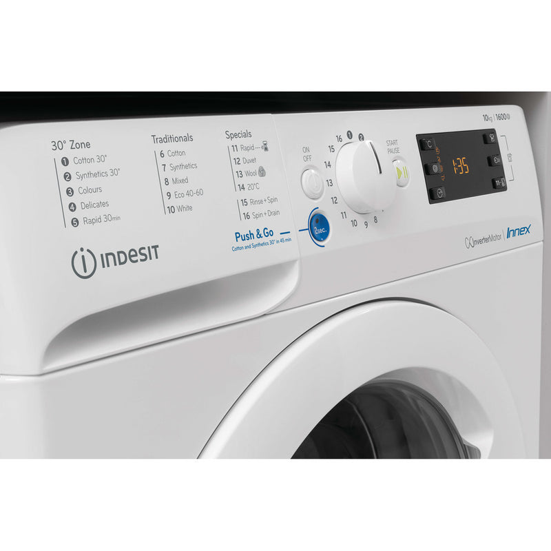 Indesit BWE71452WUKN 7kg 1400 spin Washing Machine White