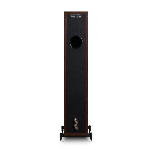 Denon RCD-N12DAB DAB+ All-In-One System Black & Wharfedale Diamond 12.3 Floorstanding Speaker (Pair) Walnut Pearl