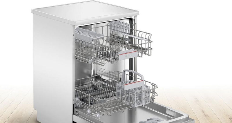 Bosch SMS4EKW06G Series 4 Freestanding Dishwasher 13 Place Settings White