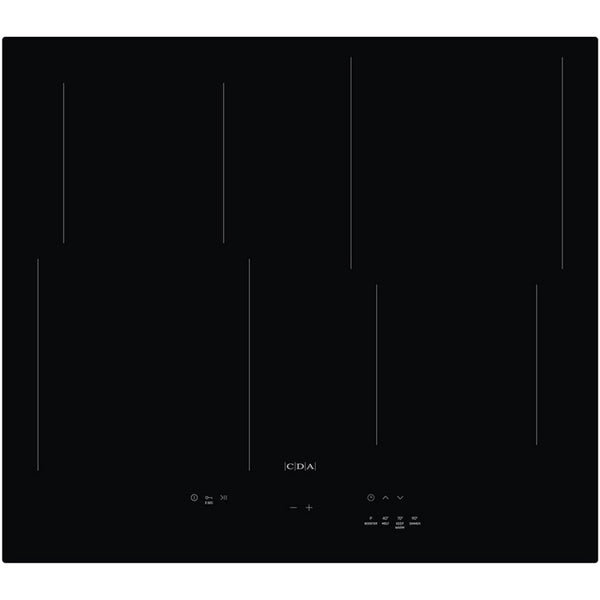 CDA HN6112FR 60cm 4 zone Induction hob Black