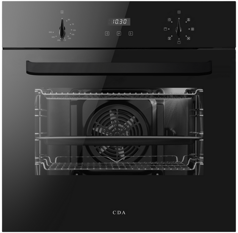 CDA SC223BL 59.5cm Electric Single Oven Black