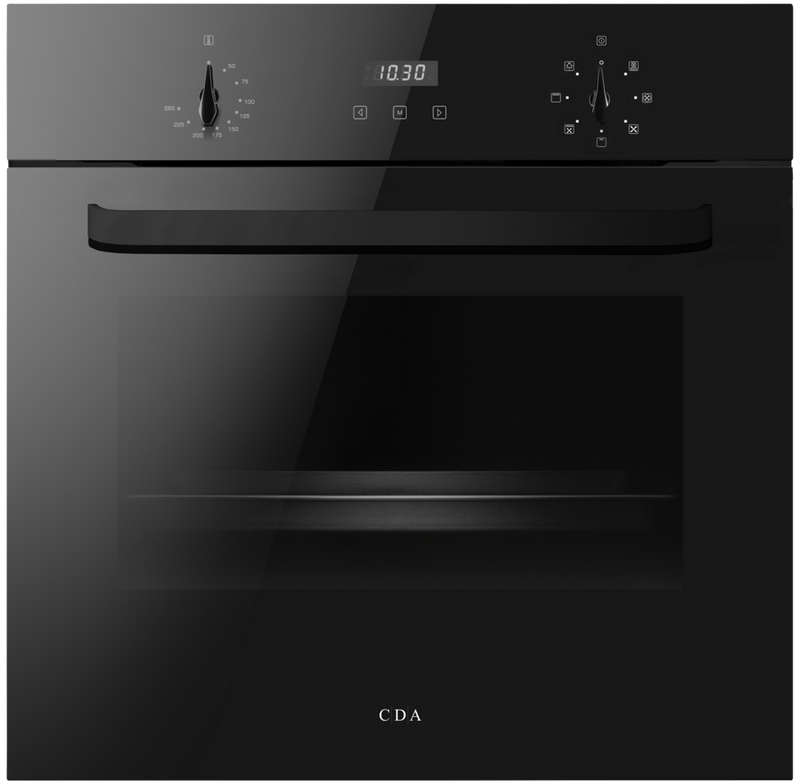 CDA SC223BL 59.5cm Electric Single Oven Black