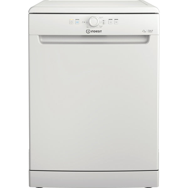 Indesit D2FHK26 Full Size Dishwasher with 14 Place Setting White