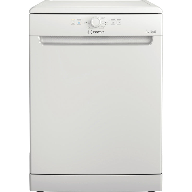 Indesit D2FHK26 Full Size Dishwasher with 14 Place Setting White