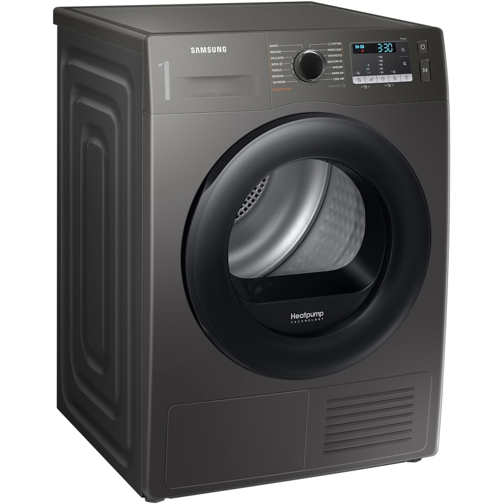 Samsung DV90TA040AN 9kg Heat Pump Tumble Dryer Platinum Silver