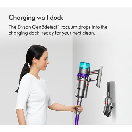 Dyson GEN5DETECT 2023 Cordless Vacuum Cleaner Up To 70 Minutes Run Time Purple