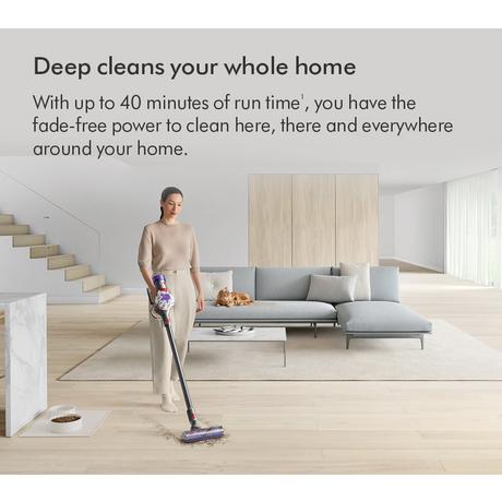 Dyson V8 2023 Cordless Stick Vacuum Cleaner Up To 40 Minutes Run Time Silver Clearance