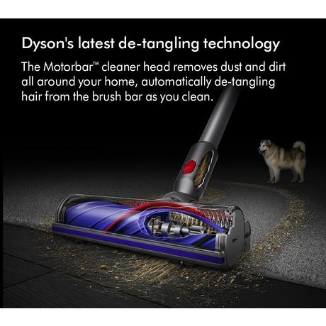 Dyson V8 2023 Cordless Stick Vacuum Cleaner Up To 40 Minutes Run Time Silver