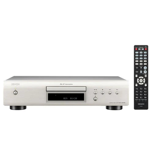 Denon DCD600NE CD Player with AL32 Processing Silver Open Box Clearance