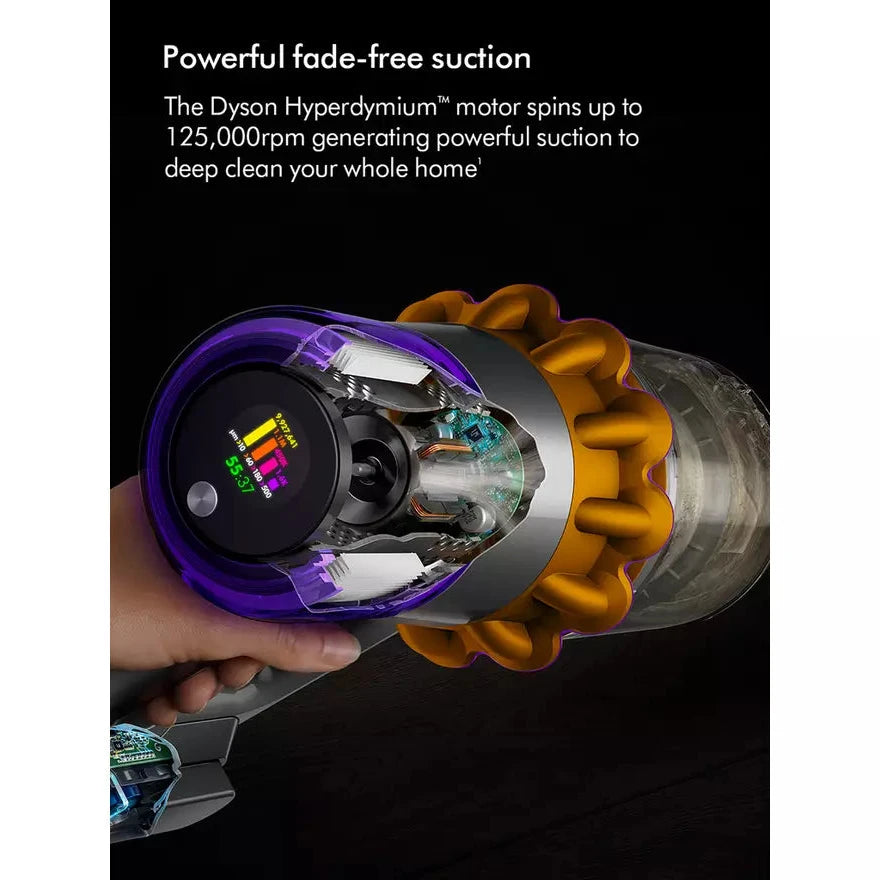 Dyson V15 Detect Absolute Cordless Stick Vacuum Cleaner up to 60 Minutes Run Time Yellow 2024