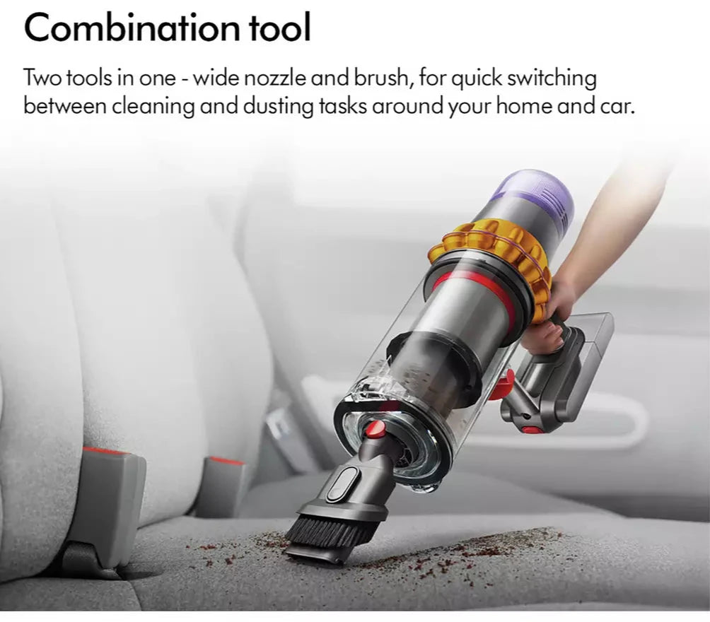 Dyson V15 Detect Absolute Cordless Stick Vacuum Cleaner up to 60 Minutes Run Time Yellow 2024