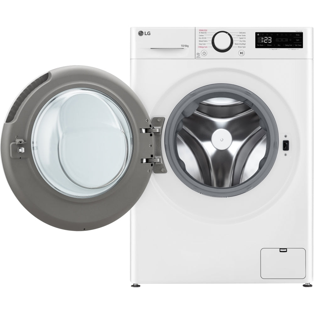 LG FWY606WWLN1 10+6kg 1400 Spin Washer Dryer White