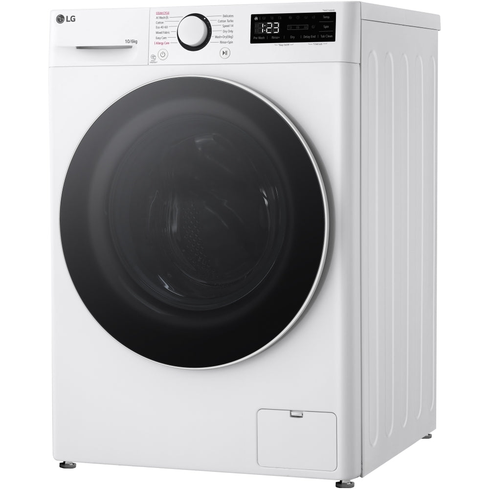 LG FWY606WWLN1 10+6kg 1400 Spin Washer Dryer White