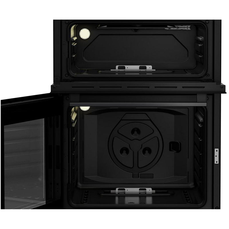 Blomberg GGRN655N 60cm Freestanding Double Oven Gas Cooker Anthracite