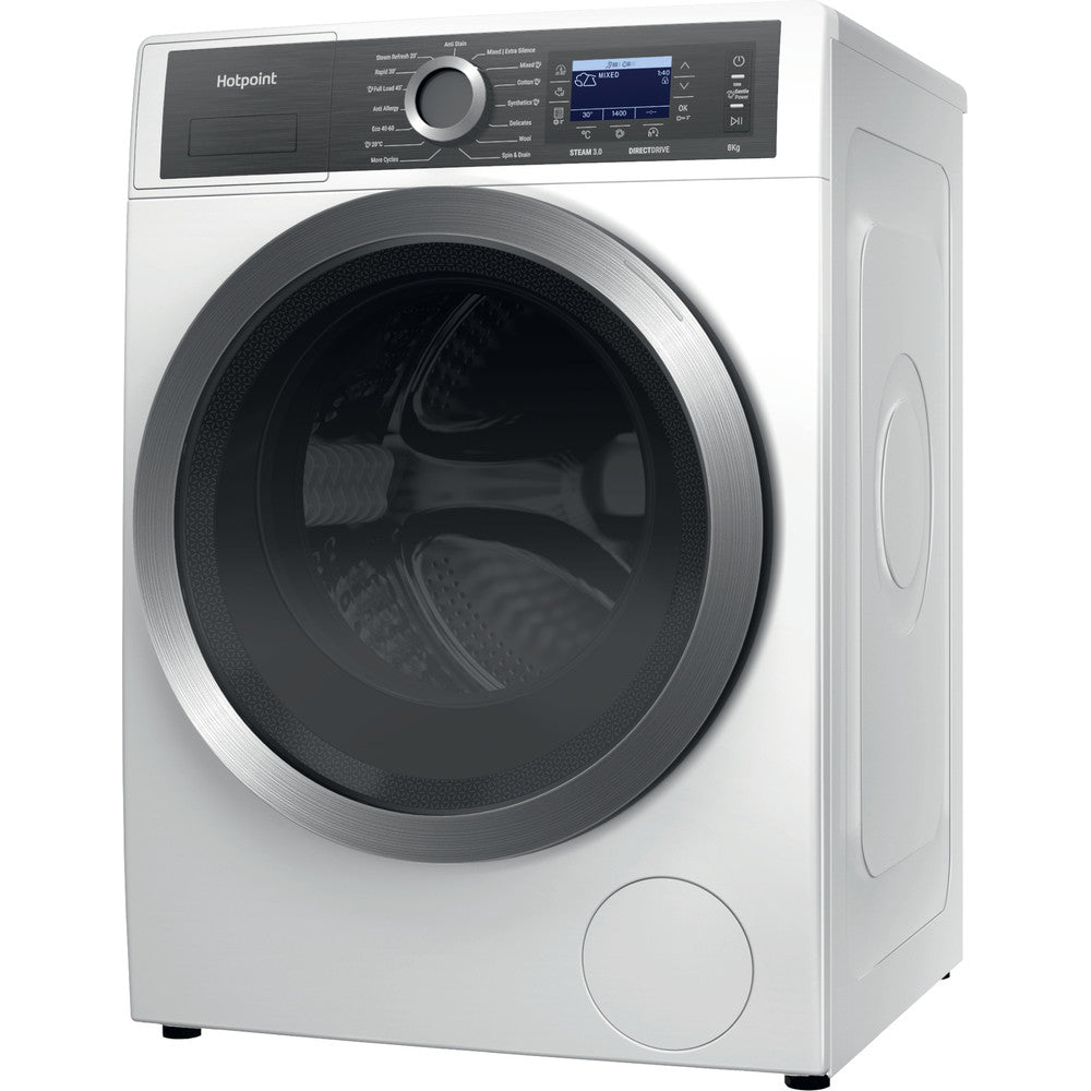 Hotpoint H789GPOWERUK 8Kg 1400 Spin Freestanding Washing Machine White