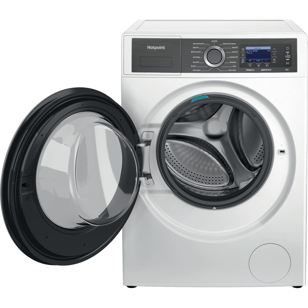 Hotpoint H789GPOWERUK 8Kg 1400 Spin Freestanding Washing Machine White