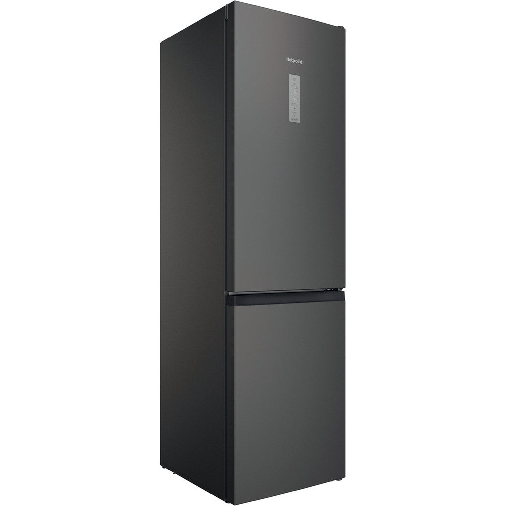 Hotpoint H7X93TSKM Freestanding 60-40 Frost Free Fridge Freezer Silver Black